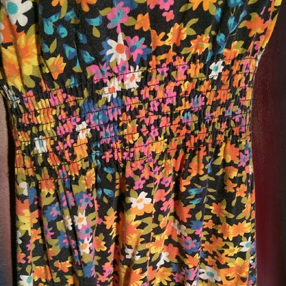 Top Shop Floral Mini Dress - Picture 4 of 8